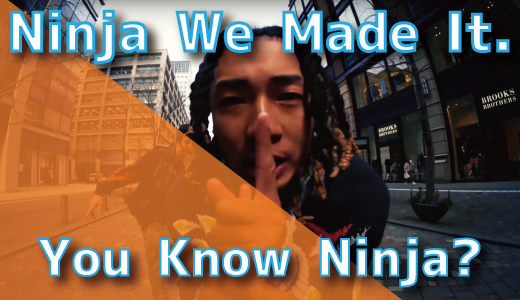 Ninja We Made It. - You Know Ninja?